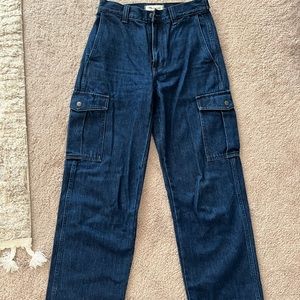 Madewell Low Slung Cargo Jeans